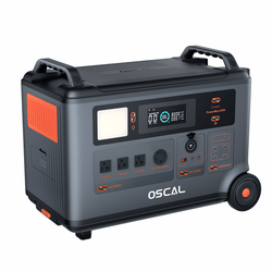 Oscal PowerMax 6000 | 6000W Portable Power Station with 120/240V Dual Voltage Solar Generators Oscal