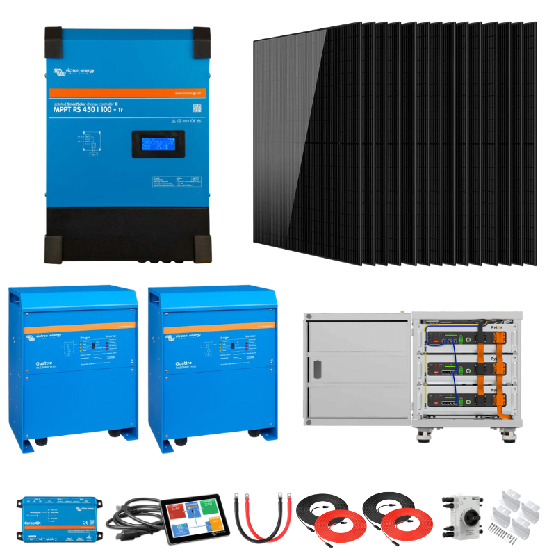 Victron Quattro 5kVA Elite Off-Grid Solar & Storage Kit – Multi-Source Power Ready