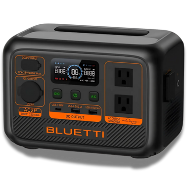 BLUETTI AC2P Portable Power Station | 300W 230.4Wh Solar Generators Bluetti