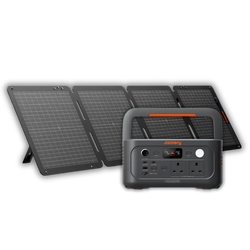 Jackery Explorer 500 v2 Portable Power Station with 100W Air Solar Panel