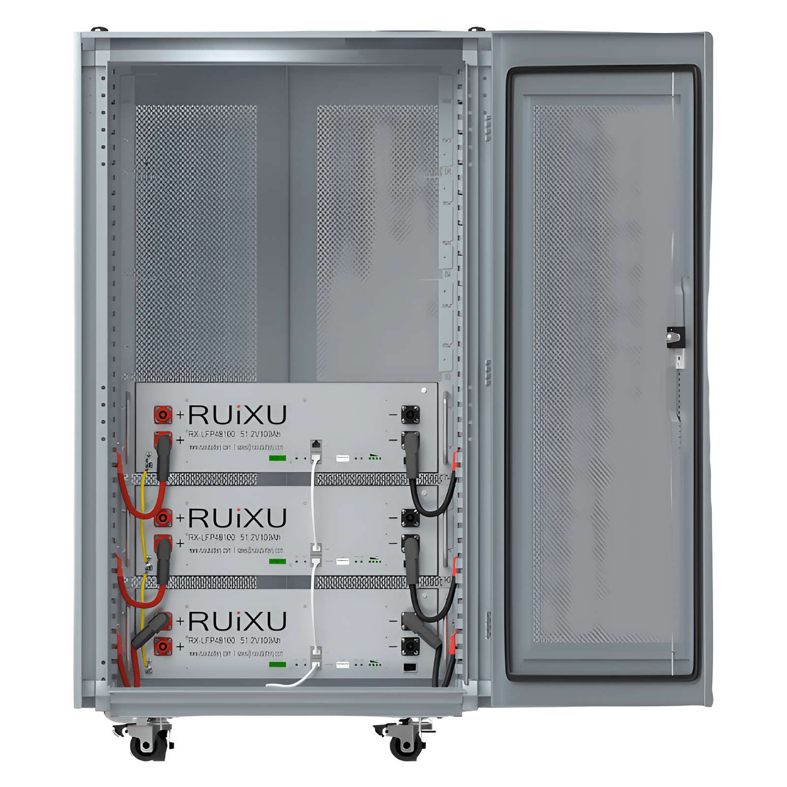 RUiXU Self-Heating Lithium Server Rack Battery Kits Server Rack Batteries Ruixu 15kWh