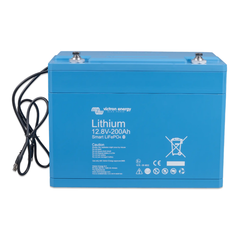 Victron Lithium-Iron-Phosphate (LiFePO4 or LFP) Smart Battery, 12.8V/200Ah