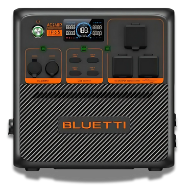 BLUETTI AC240P Portable Power Station | 2,400W 1,843Wh Solar Generators Bluetti