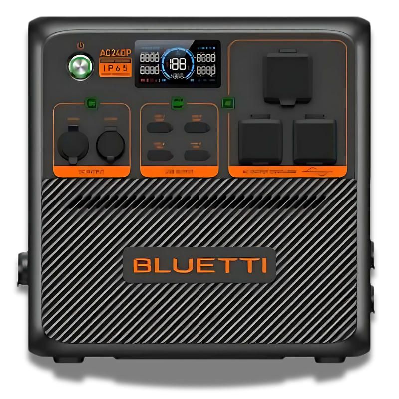 BLUETTI AC240P Portable Power Station | 2,400W 1,843Wh Solar Generators Bluetti