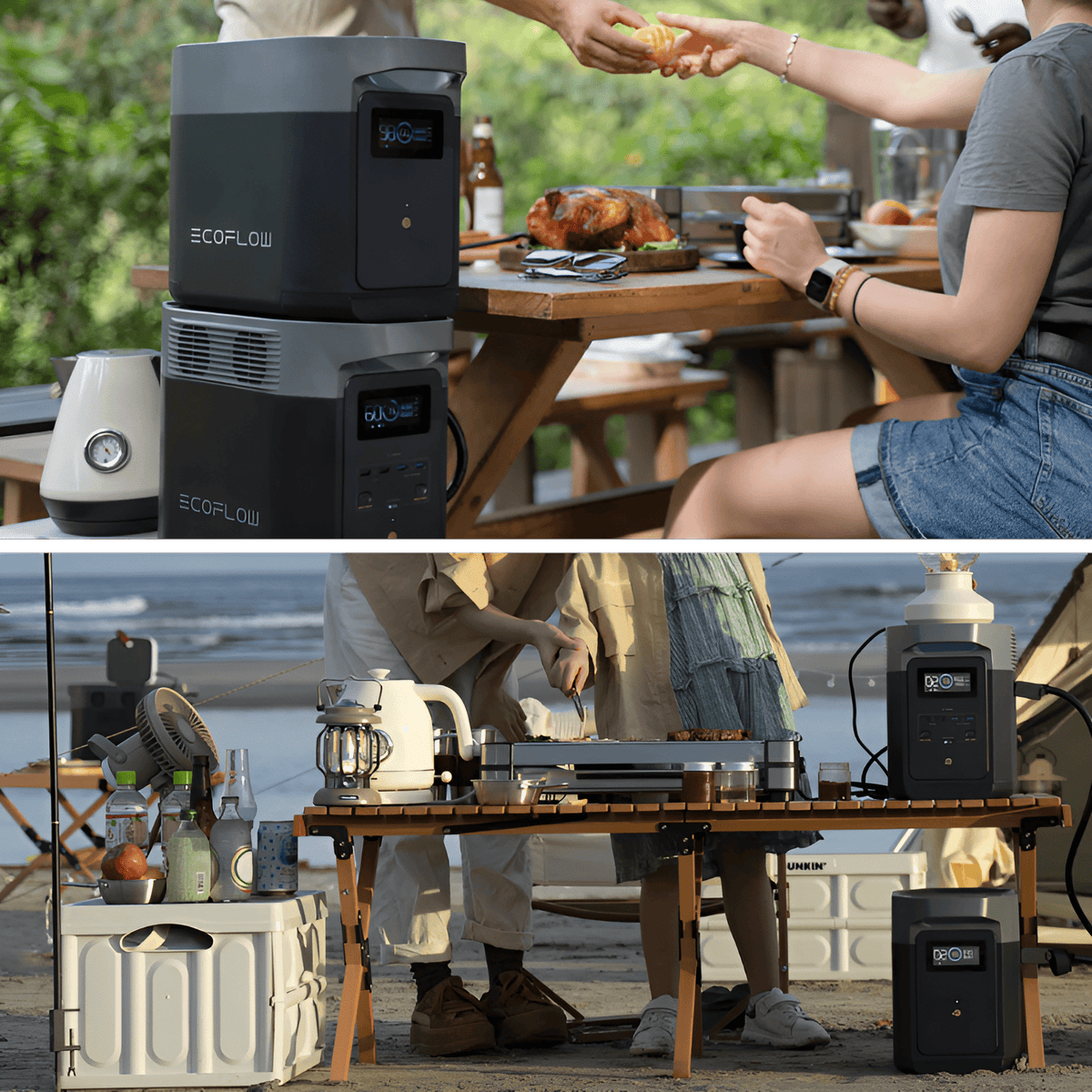 EcoFlow DELTA 2 Smart Extra Battery Solar Generator Expansion Batteries EcoFlow