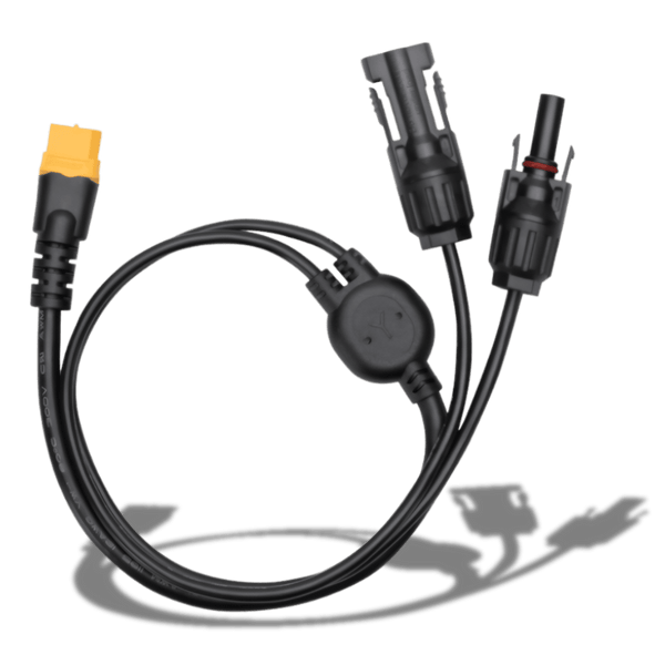Anker SOLIX MC4 to XT60 Cable for Efficient Power Transfer