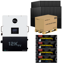 EG4 12kPV Modular Hybrid Power Kit – Flexible Battery & Solar Configurations
