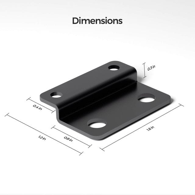 Renogy Mounting Brackets for 12V 200Ah Pro LiFePO4 Batteries (Set of 4) Renogy