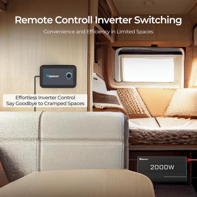 Renogy 2000W 12V Pure Sine Wave Inverter Inverters Renogy