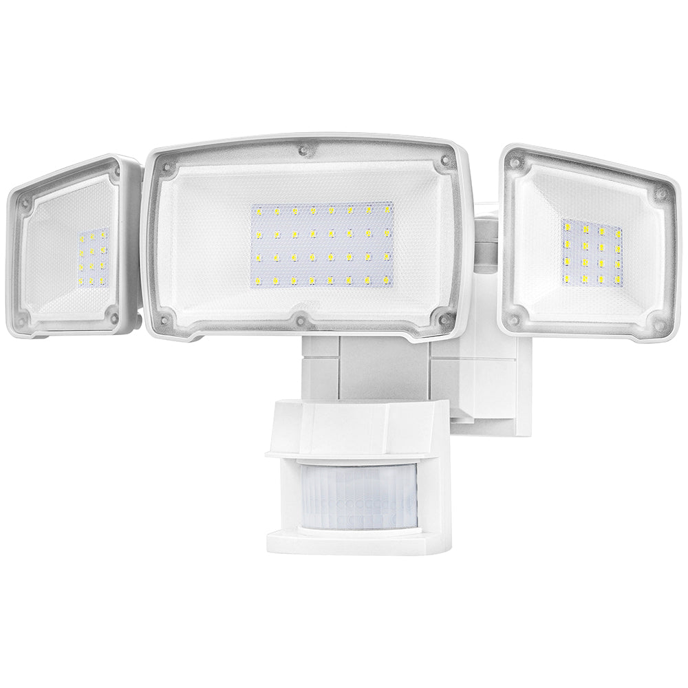 RICH SOLAR | Solar Motion Security Light - Squared | 1600 Lumens Squared Solar Motion Security Light | #1 Rated Security Light