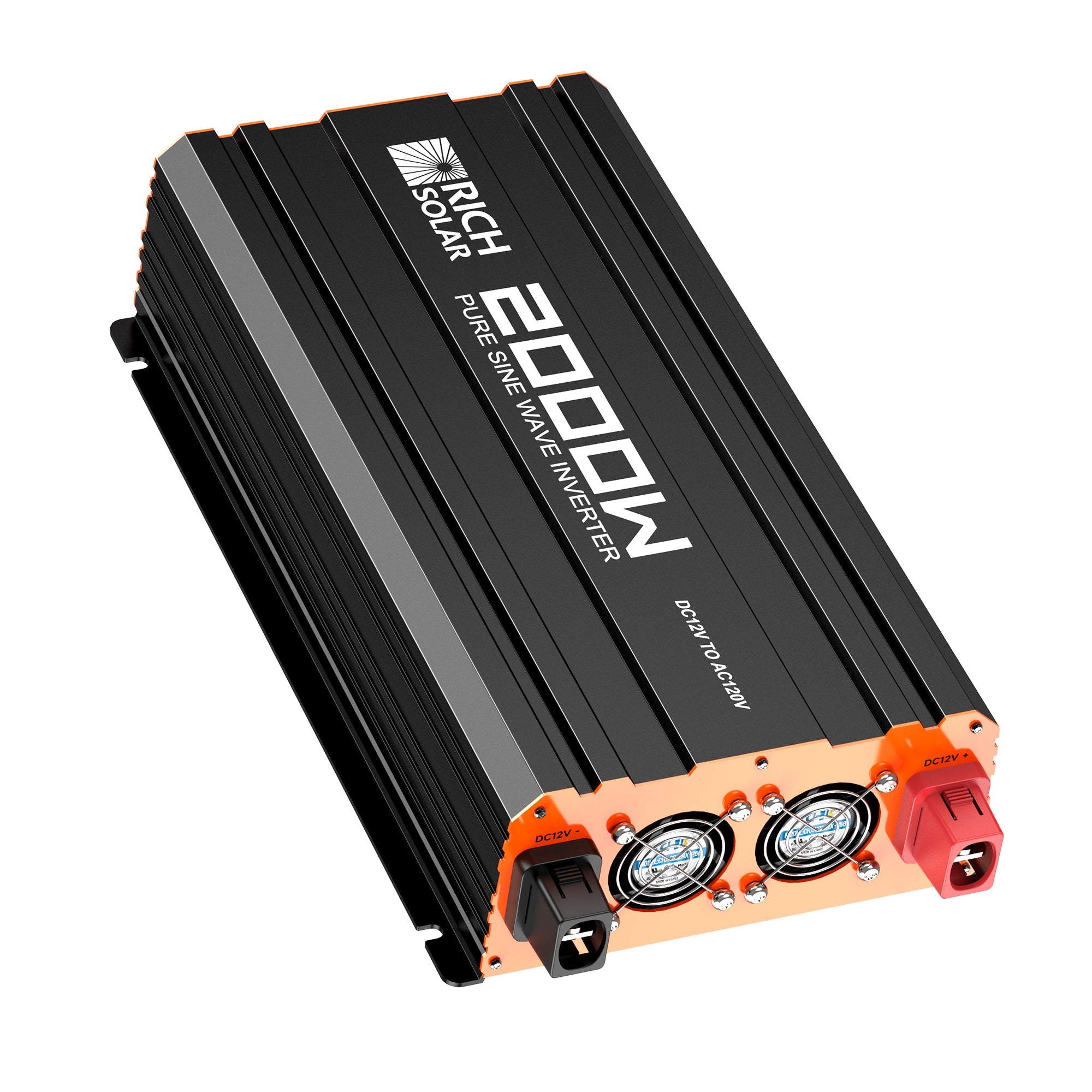RICH SOLAR NOVA PURE 2K - 2000W 12V Industrial Pure Sine Wave Off-Grid Inverter, Top Rated Off-Grid Inverters Rich Solar