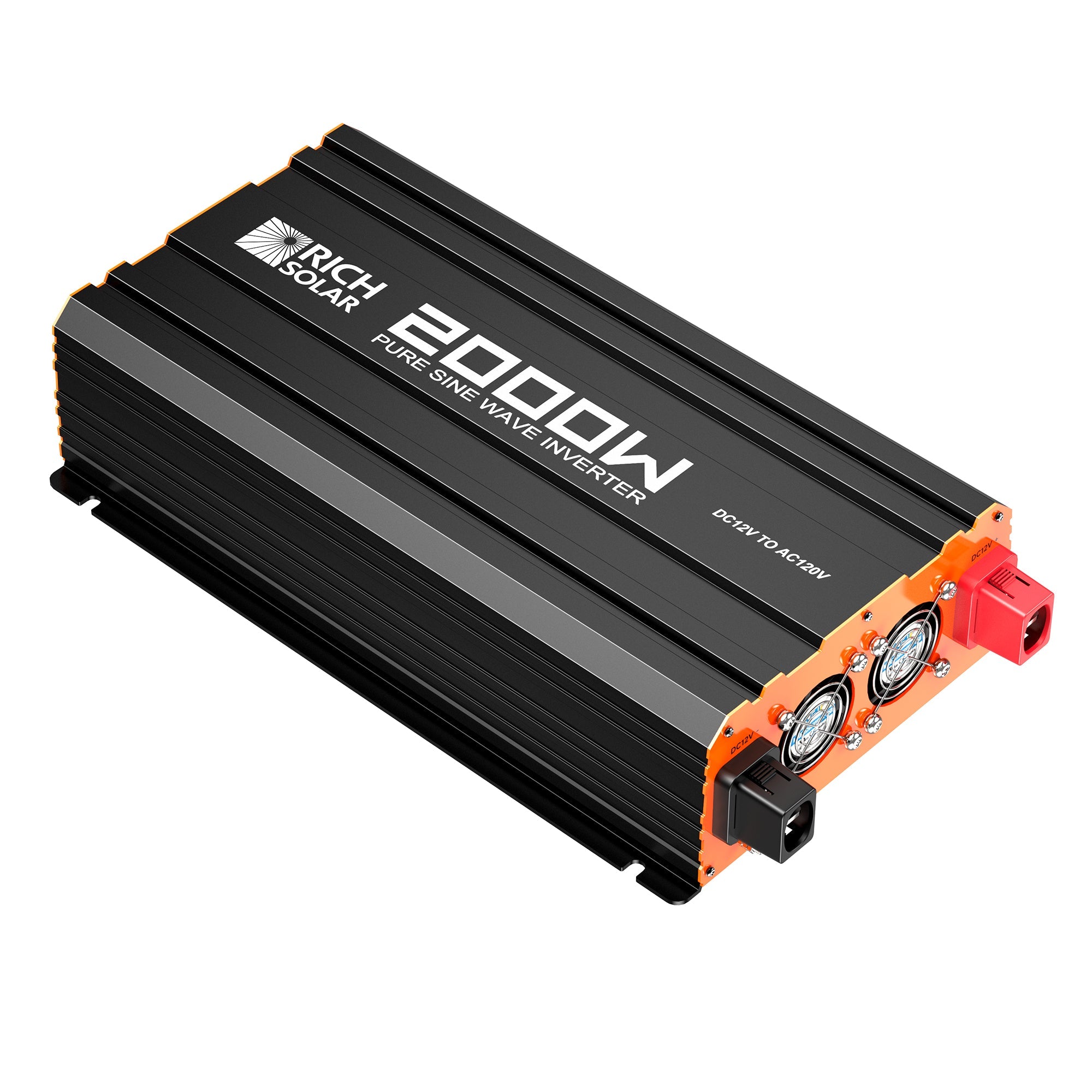 RICH SOLAR NOVA PURE 2K - 2000W 12V Industrial Pure Sine Wave Off-Grid Inverter, Top Rated Off-Grid Inverters Rich Solar