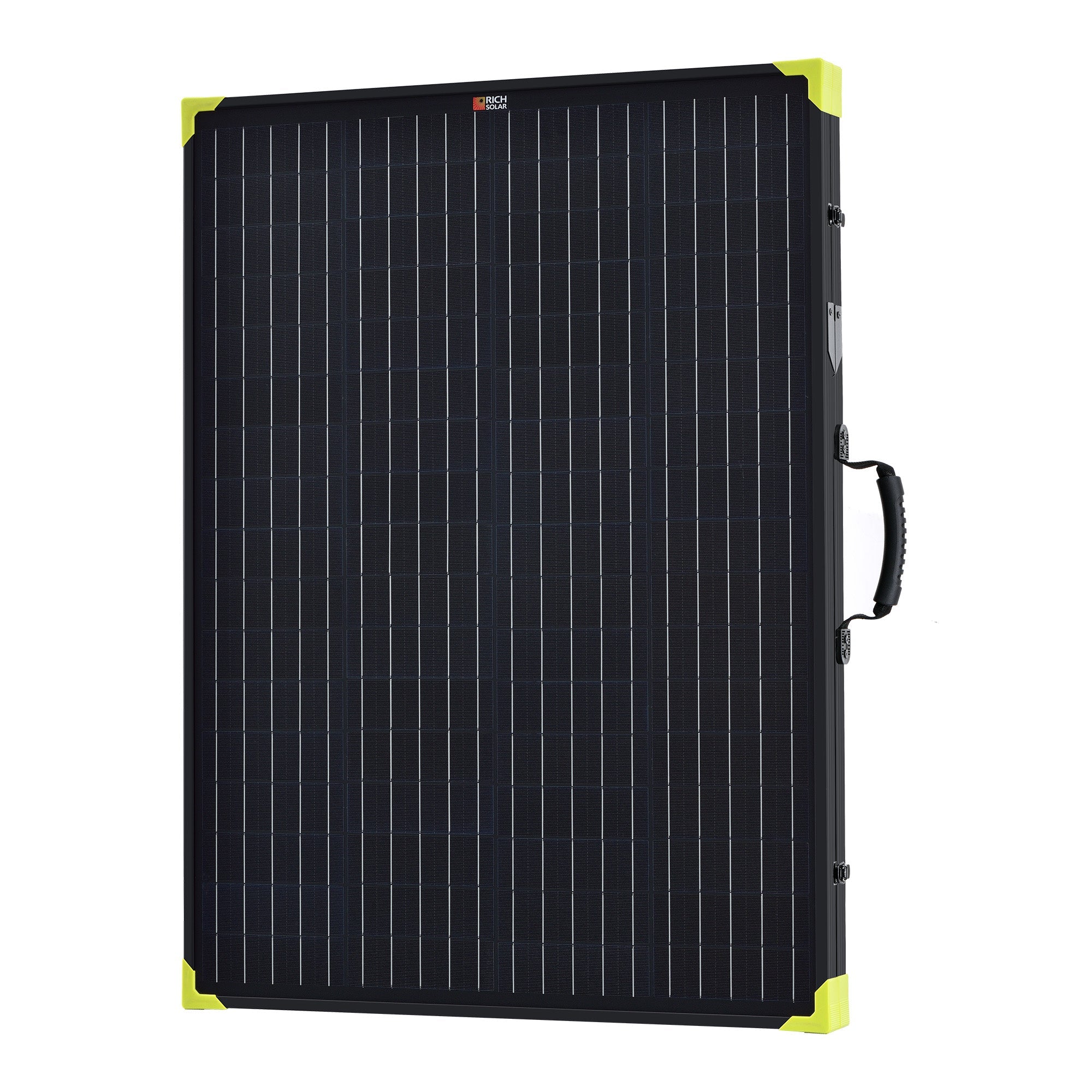 RICH SOLAR MEGA 200 - 200W 12V Portable Briefcase Solar Charging Kit, High Efficiency Solar Energy Kits Rich Solar