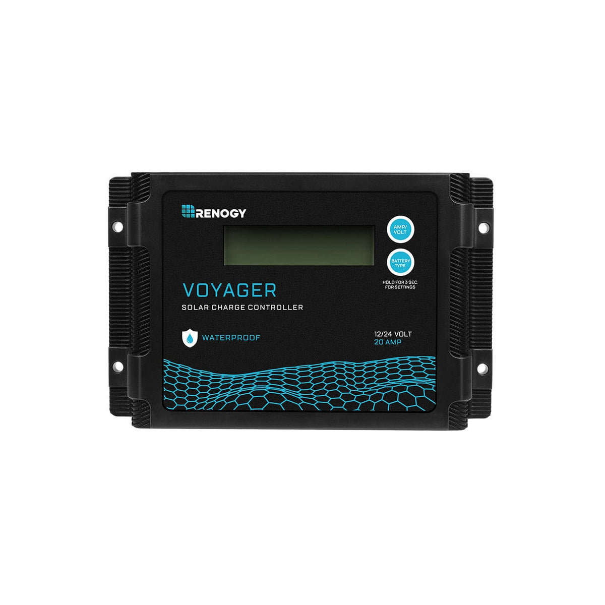 Renogy New Edition Voyager 20A PWM Waterproof Solar Charge Controller Solar Charge Controllers Renogy