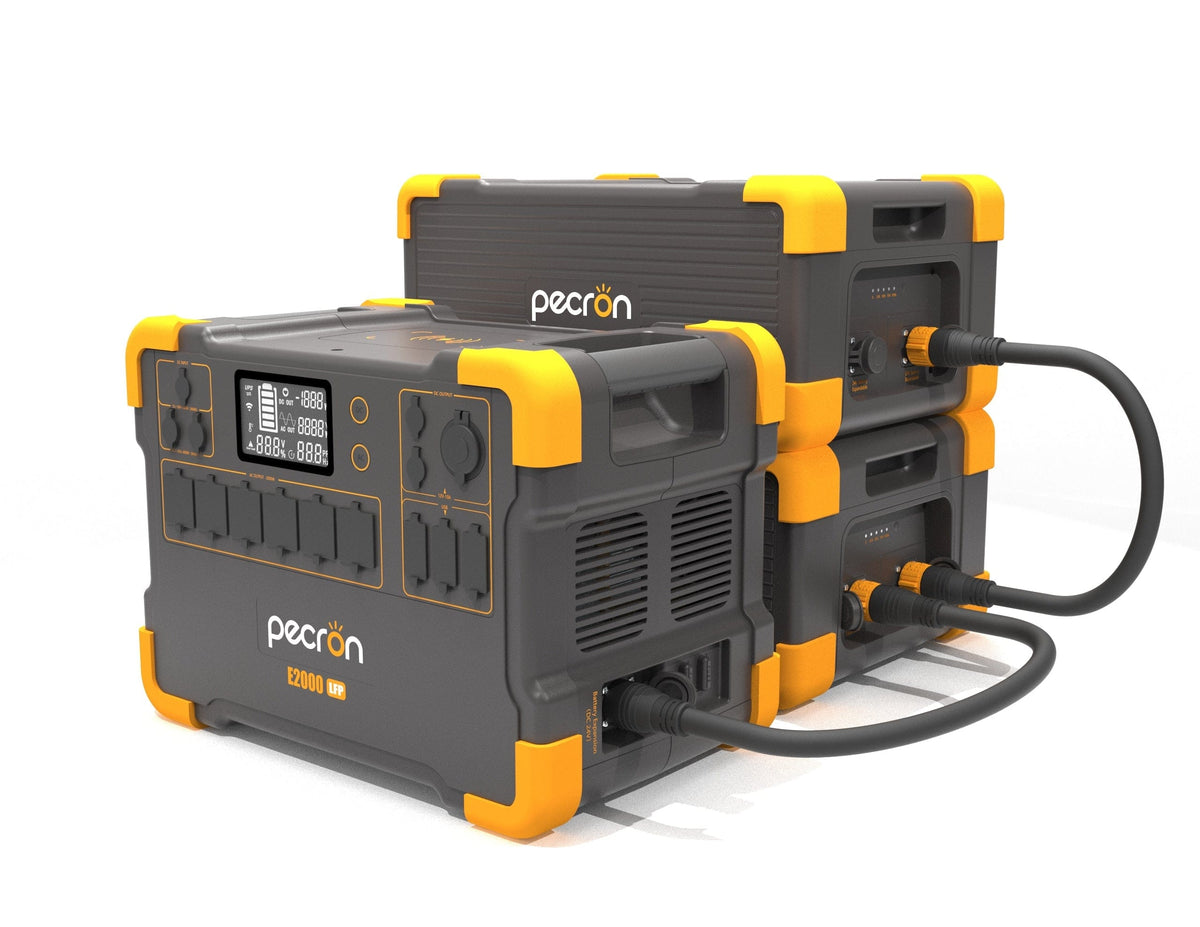 PECRON EB3000-24V Expansion Battery 3072Wh for E2000LFP ONLY Solar Generators PECRON