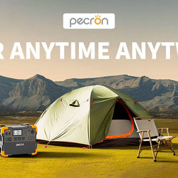 PECRON E1500LFP Expandable Portable Power Station 2200W 1536Wh Solar Generators PECRON