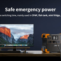 PECRON E1500LFP Expandable Portable Power Station 2200W 1536Wh Solar Generators PECRON