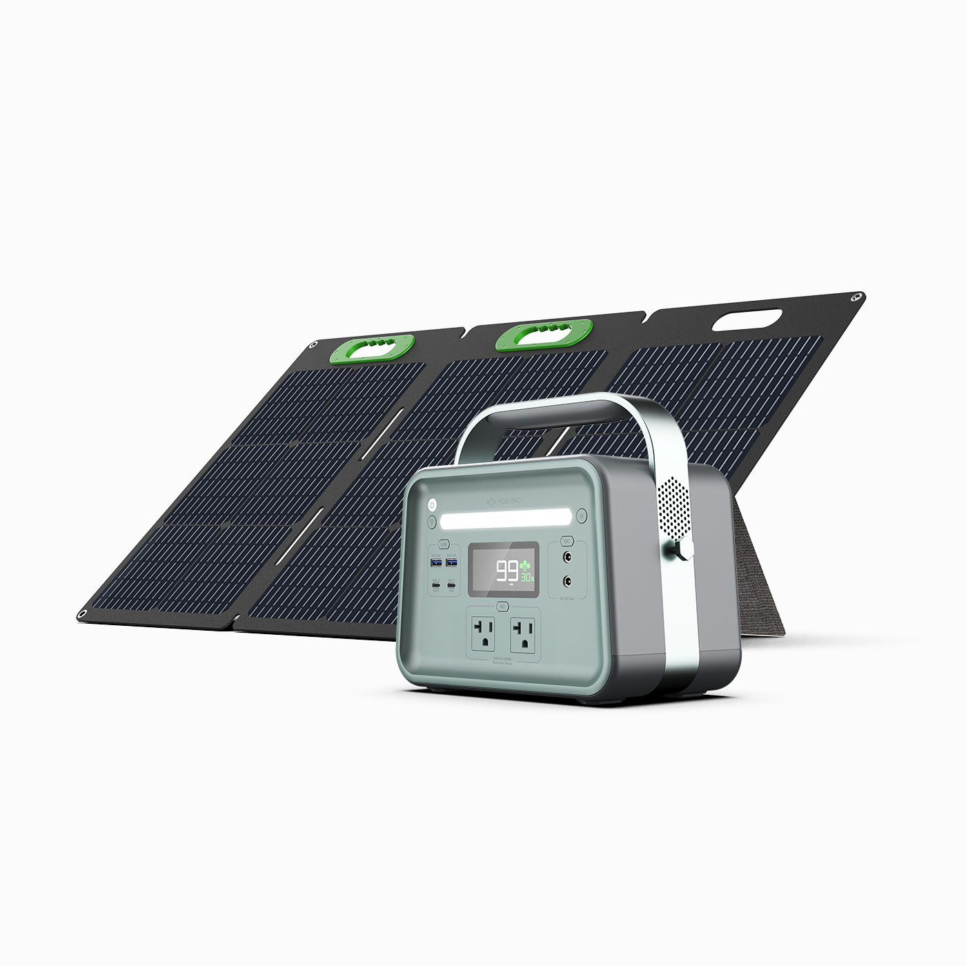 Yoshino K3SP11: 330W Solar Generator (100W Panel)