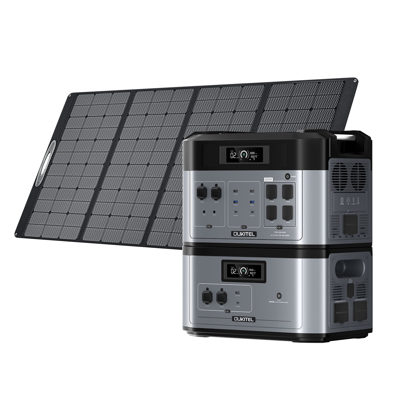 OUKITEL BP2000 Portable Power Station 2200W/2048Wh