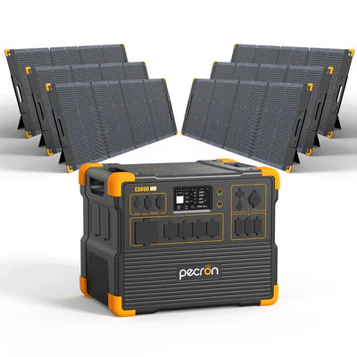 PECRON E3600LFP Solar Generator Kit 3600W 3072Wh (Pre-Order: ETA January)