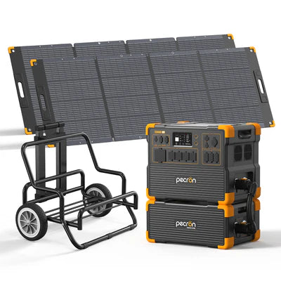 PECRON E3600LFP Solar Generator Kit 3600W 3072Wh (Pre-Order: ETA January)