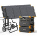 PECRON E3600LFP Solar Generator Kit 3600W 3072Wh Solar Generator & Portable Power Station PECRON E3600LFP+EP3000-48V(Pre)+2*PV300 With Trolley