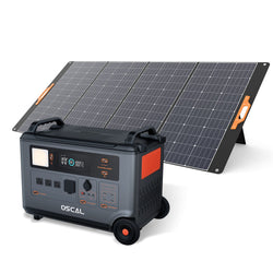 Oscal PowerMax 6000 | 6000W Portable Power Station with 120/240V Dual Voltage Solar Generators Oscal