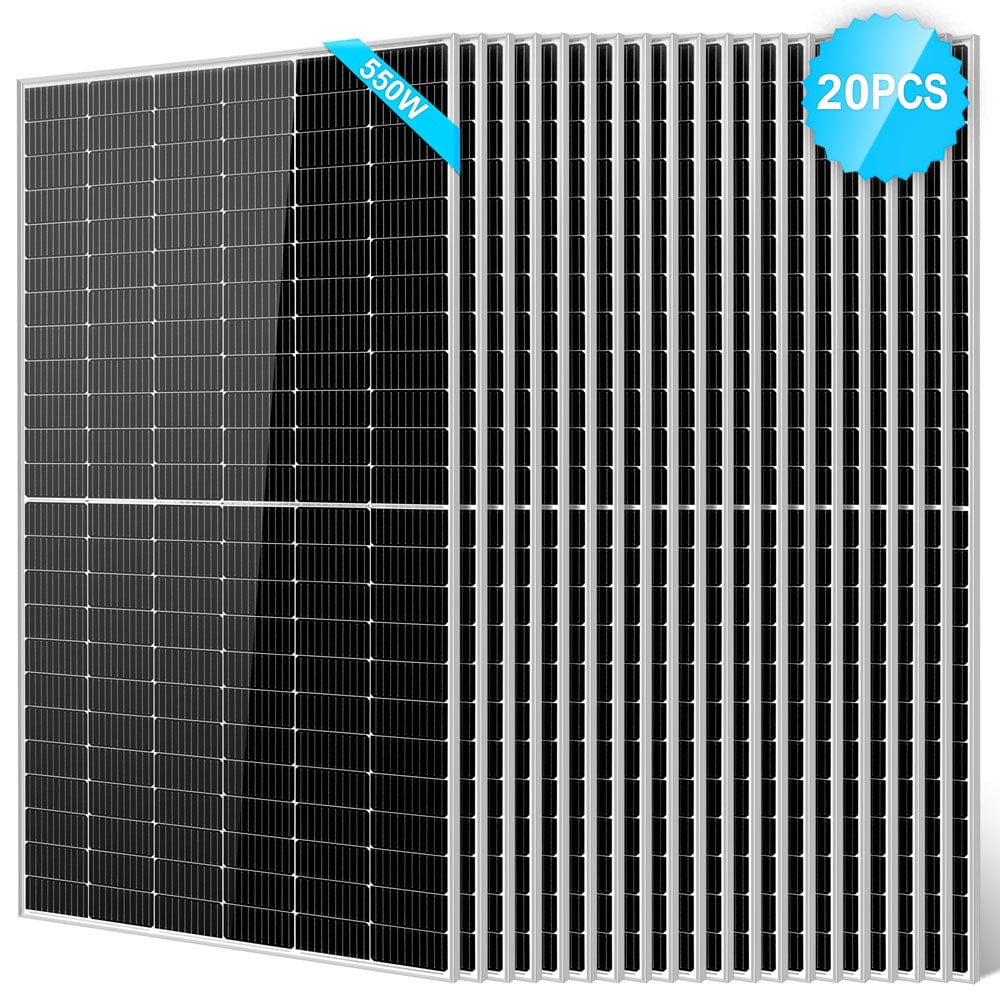 Sungold Power 550 Watt Monocrystalline PERC Solar Panel Rigid Solar Panels SunGoldPower 20pcs