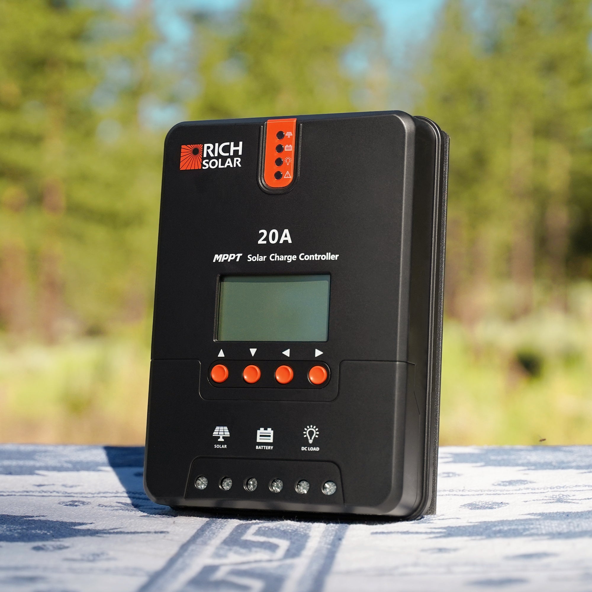 RICH SOLAR | 20 Amp MPPT Solar Charge Controller