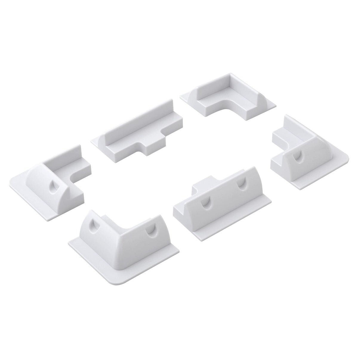 RICH SOLAR Corner Bracket Mounts | Set of 6 Brackets for Solar Panel Mounting | Designed for RICH SOLAR MEGA Series Solar Panels | Easy to Install Mounts RICH SOLAR