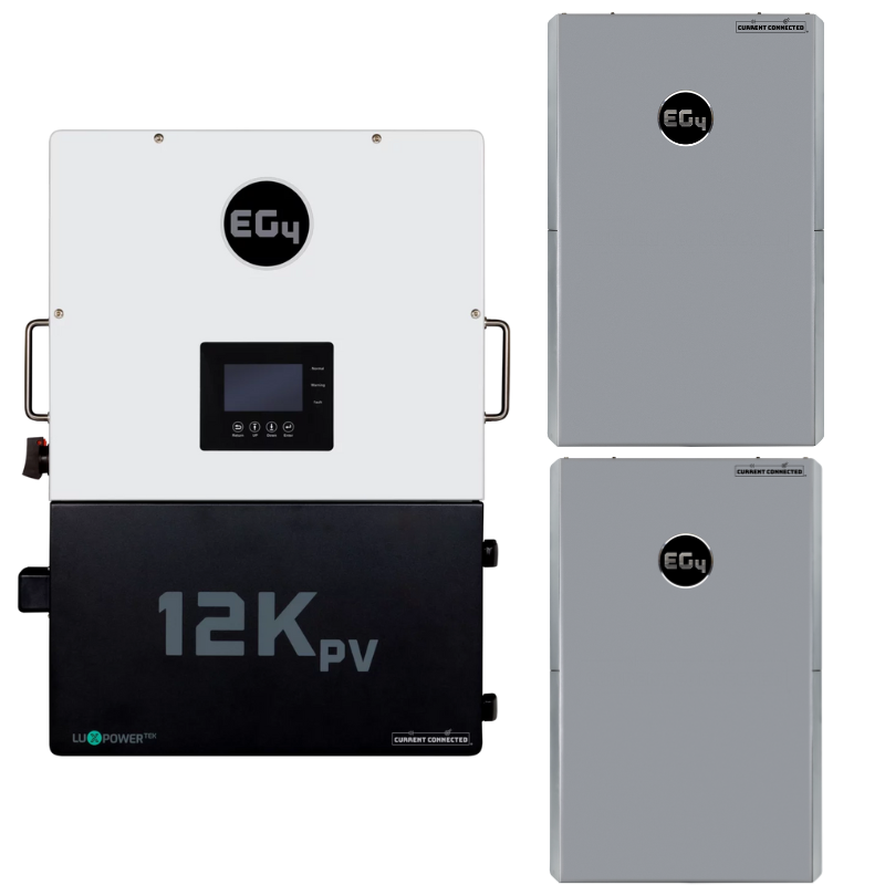 EG4 12kPV Modular Hybrid Power Kit – Flexible Battery & Solar Configurations