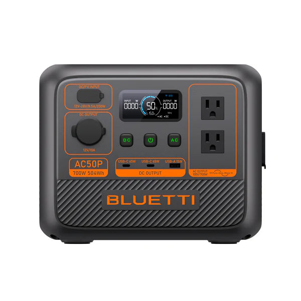 BLUETTI AC50P Portable Power Station | 700W 504Wh