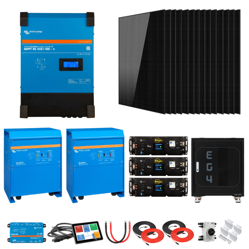 Victron Quattro 5kVA Elite Off-Grid Solar & Storage Kit – Multi-Source Power Ready