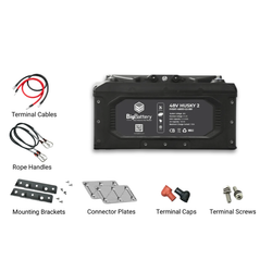 BigBattery 48V HUSKY 2 PWR | 5.12kWh LiFePO4 – High Power | Golf Cart | UTV | Industrial Battery