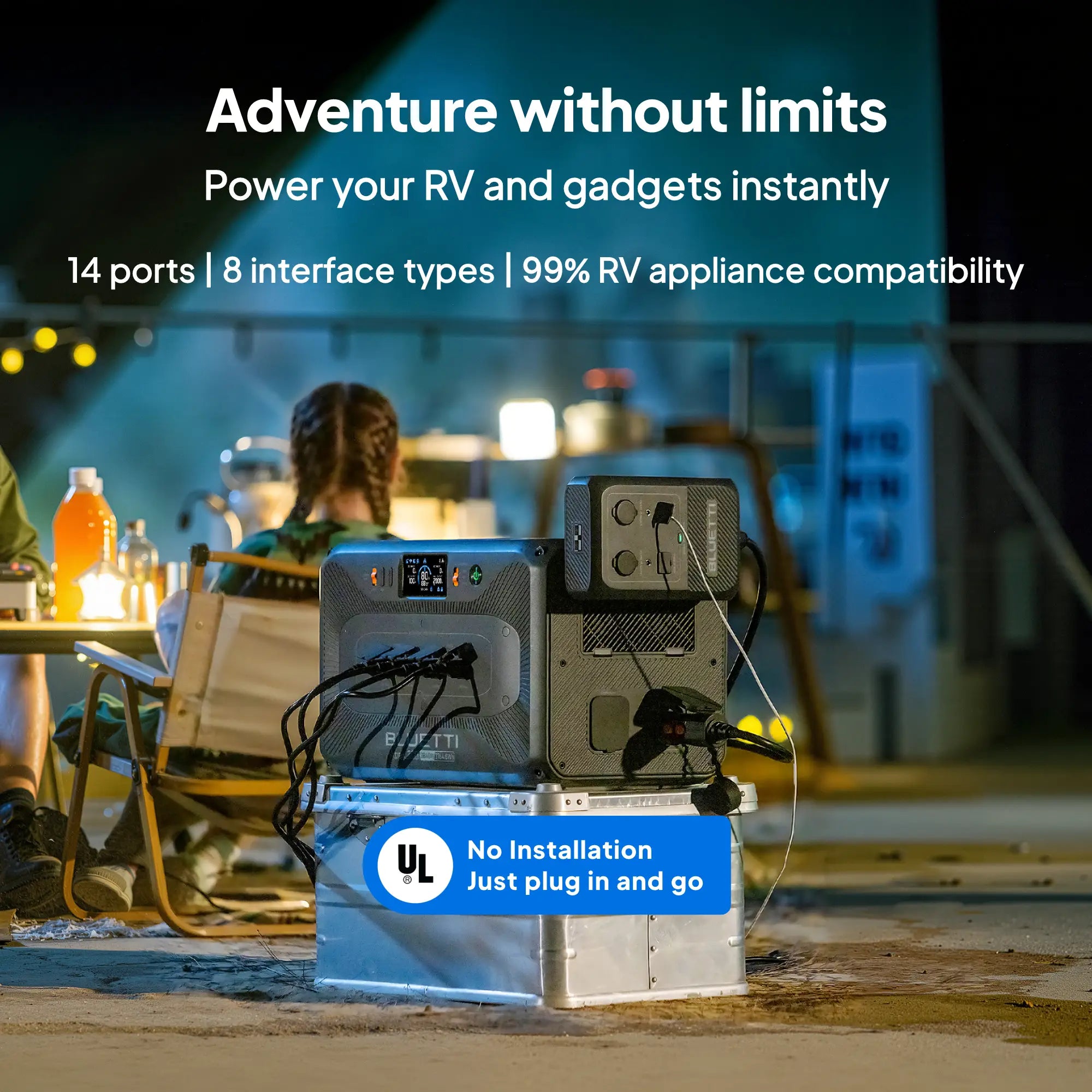 Bluetti Apex 300 Versatile Power Station | 3,840W, 2,764.8Wh