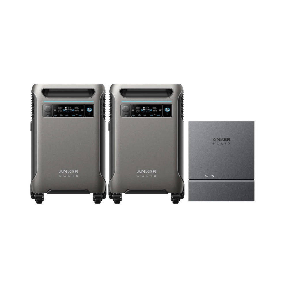 2 x Anker SOLIX F3800 + Smart Home Power Kit