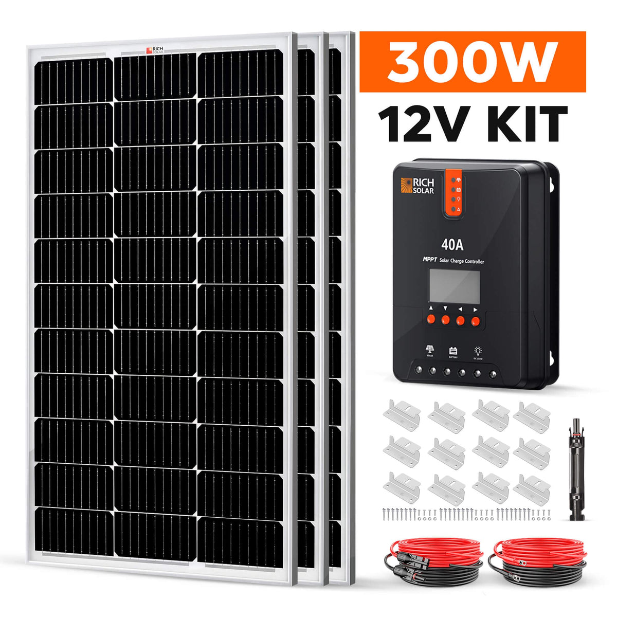 RICH SOLAR 300 Watt Solar Kit Solar Kits RICH SOLAR