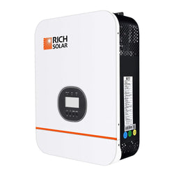 RICH SOLAR NOVA 3K | 3000 Watt (3kW) 48 Volt Off-Grid Hybrid Solar Inverter | Premium 3000W 48V Hybrid Inverter for RVs, Cabins, Tiny Homes, Off-Grid | Top Rated Hybrid Inverters RICH SOLAR