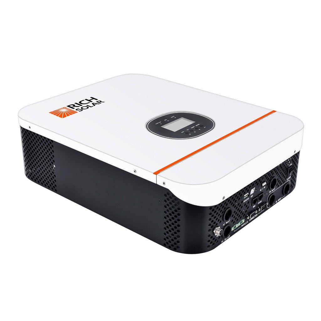 RICH SOLAR NOVA 3K | 3000 Watt (3kW) 48 Volt Off-Grid Hybrid Solar Inverter | Premium 3000W 48V Hybrid Inverter for RVs, Cabins, Tiny Homes, Off-Grid | Top Rated Hybrid Inverters RICH SOLAR