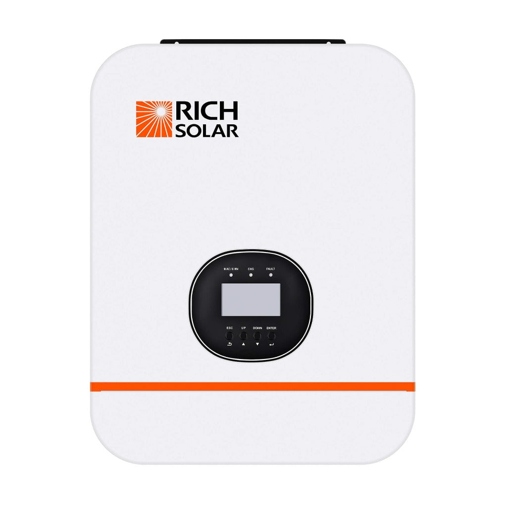 RICH SOLAR NOVA 3K - 3000W 48V Off-Grid Hybrid Solar Inverter, Top Rated