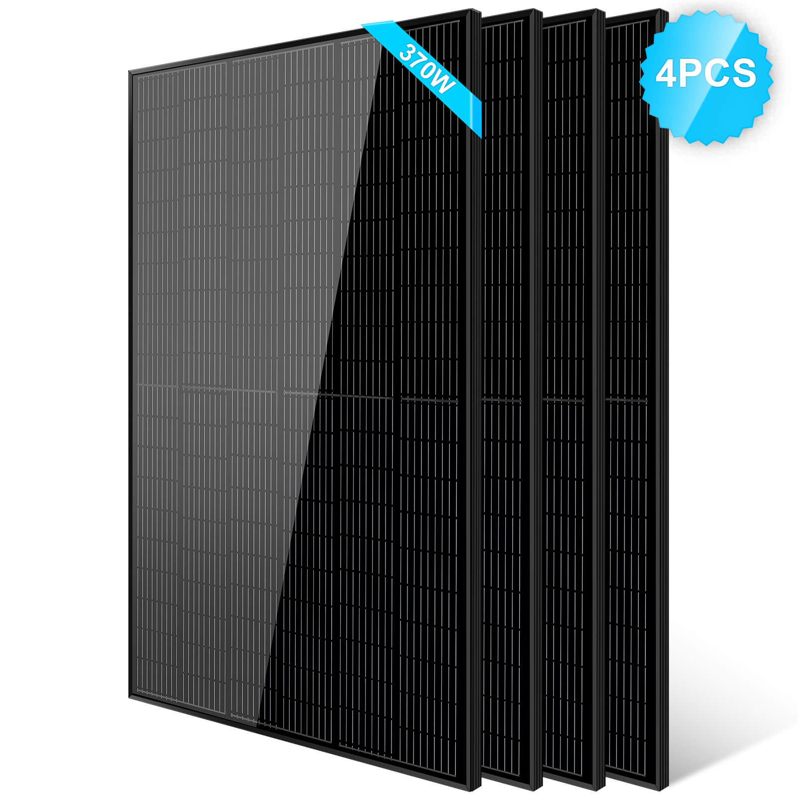 Sungold Power 370W Mono Black PERC Solar Panels