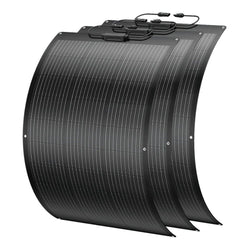 BougeRV Arch 100 Watt Fiberglass Curved Solar Panel Flexible Solar Panels BougeRV 3 x Arch 100 Watt Fiberglass Curved Solar Panel