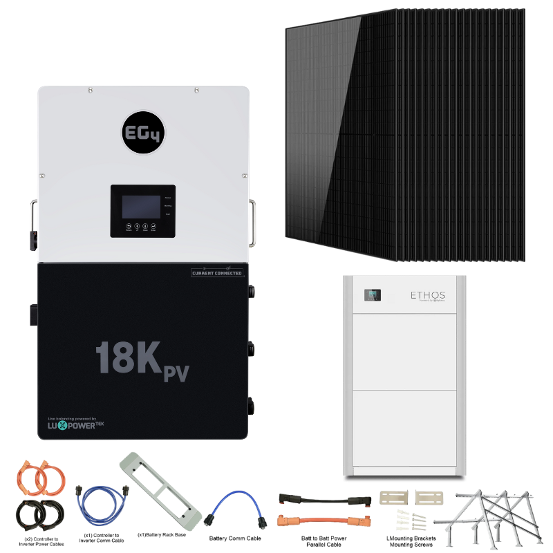 EG4 18kPV Off-Grid Elite Kit – Stackable Power with BigBattery ETHOS