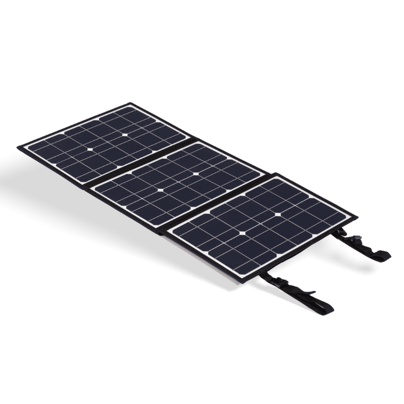 Portable solar panel - 3 panel design