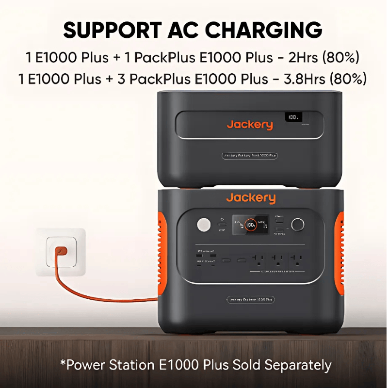 Jackery 1000 Plus Battery Pack Solar Generator Expansion Batteries Jackery