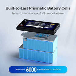 Renogy 48V 50Ah Smart Self-Heating Lithium Iron Phosphate Battery Batteries Renogy