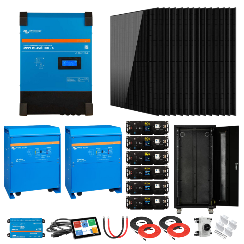 Victron Quattro 5kVA Elite Off-Grid Solar & Storage Kit – Multi-Source Power Ready