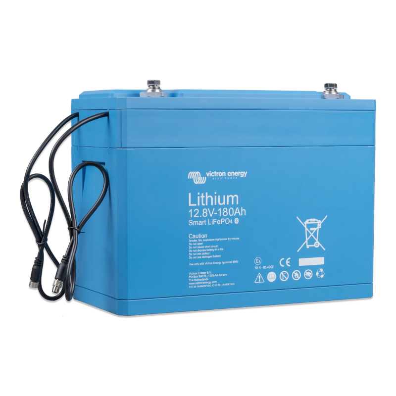 Victron Lithium-Iron-Phosphate (LiFePO4 or LFP) Smart Battery, 12.8V/180Ah