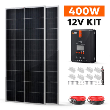 RICH SOLAR | 400 Watt Solar Kit Solar Kits Rich Solar