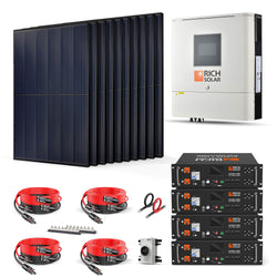 RICH SOLAR 4000W 48VDC-120VAC Solar Kit Solar Kits RICH SOLAR
